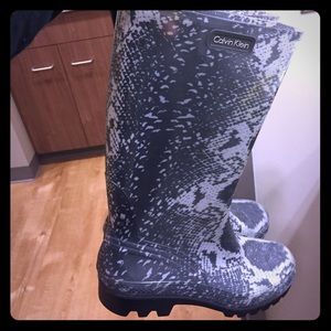 Calvin Klein rain boots!!!