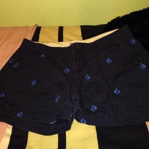 Navy shorts with anchors ⚓️