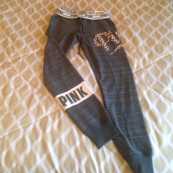 NWT PINK JOGGERS XS