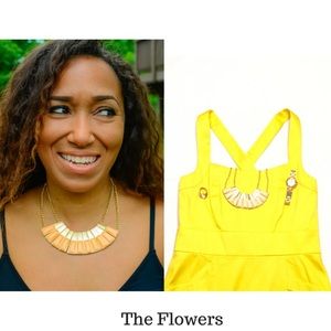 'The Flowers' Statement Necklace