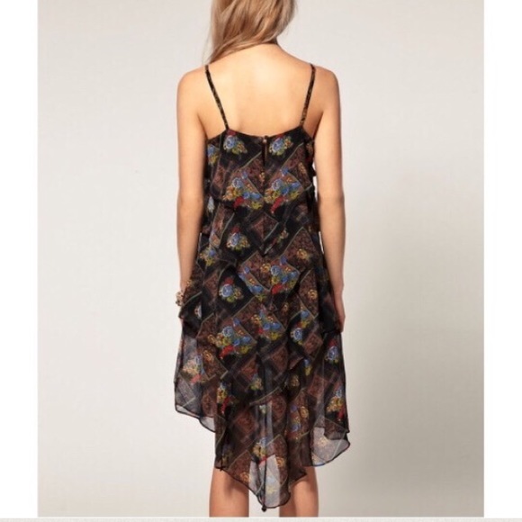 FREE PEOPLE Tiered Handkerchief Floral Print - Picture 4 of 7