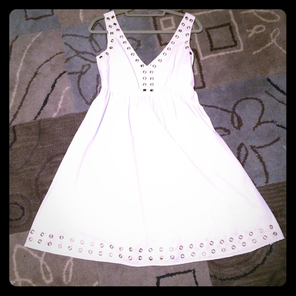 cool white dress - on hold until 7/1/2016