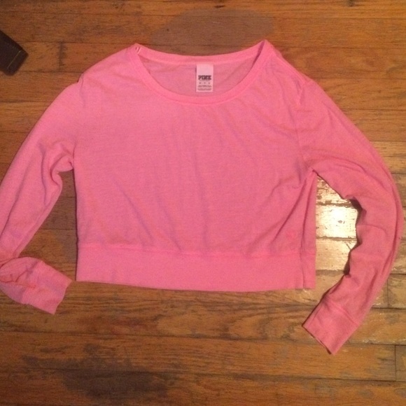 Vs pink crop top