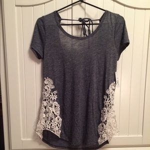 NWT Navy Tee from Charming Charlie