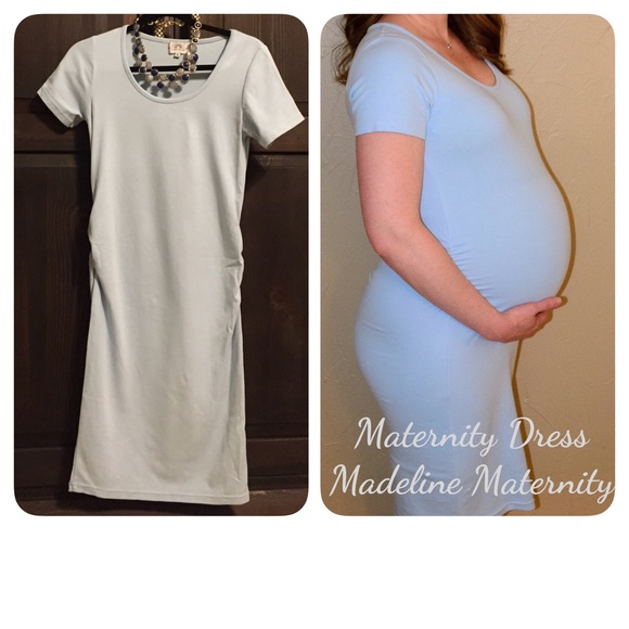 MATERNITY Light Blue Dress