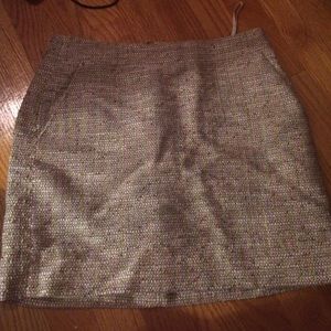 JCrew textured Mini Skirt