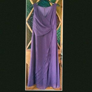 Eggplant-color Formal Dress