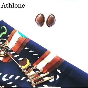 'Athlone' Stone Stud Earring