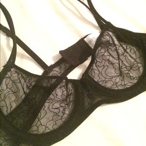 *NWOT* F21 Floral Sheer Bralette