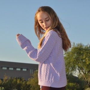 Lavender Lauren by Ralph Lauren sweater