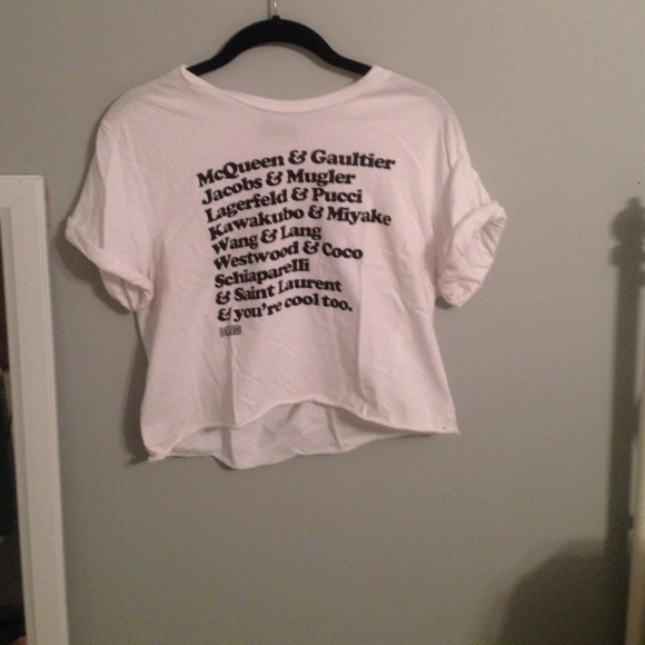 Dimepiece LA crop top