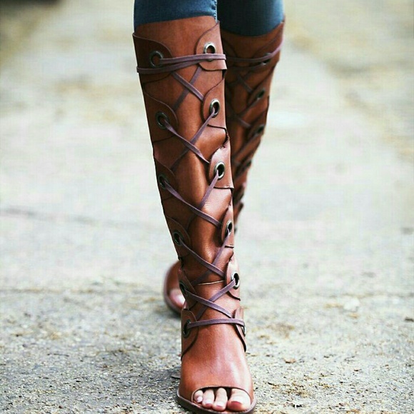 Free People Boots - Free People Novel Lace Up Boots