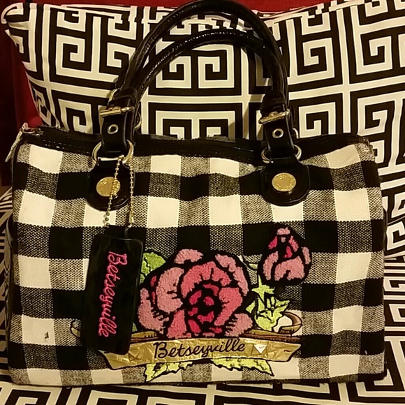 PRICE DROP Authentic Betsey Johnson Satchel Bag