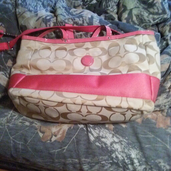 Coach diaper bag