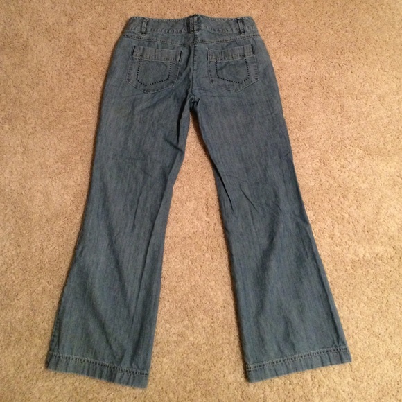 Ann Taylor LOFT light blue jeans - Picture 3 of 4