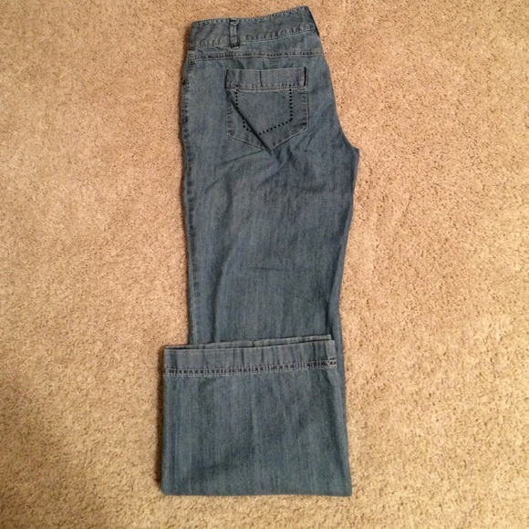 Ann Taylor LOFT light blue jeans - Picture 4 of 4