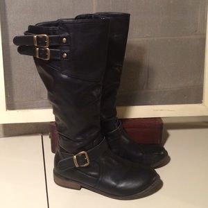 Black Riding Boots