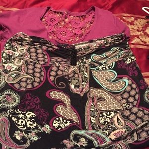 Tube top and matching cover up