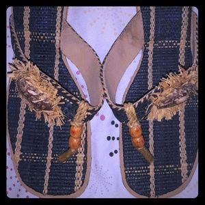 African summer sandals