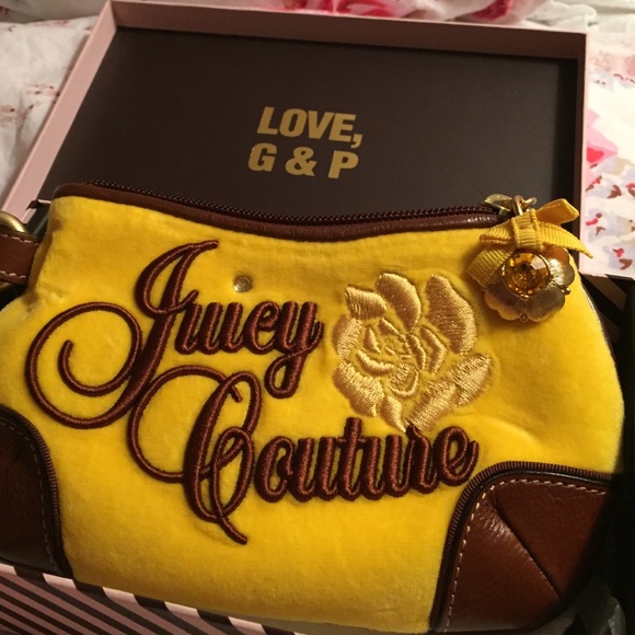 Yellow juicy couture bag