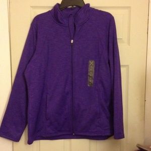 Women's Xersion jacket. Size XL, dark purple.