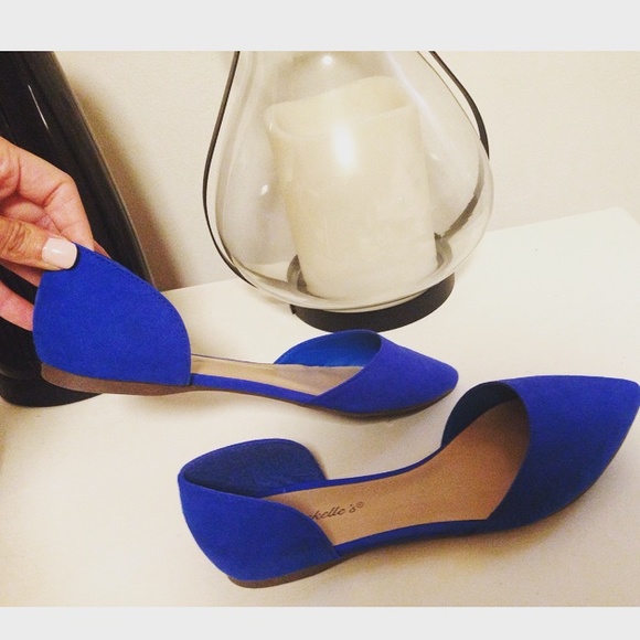 Royal Blue Flats! Never worn!