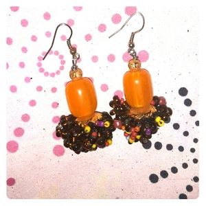 Hand made African earrings