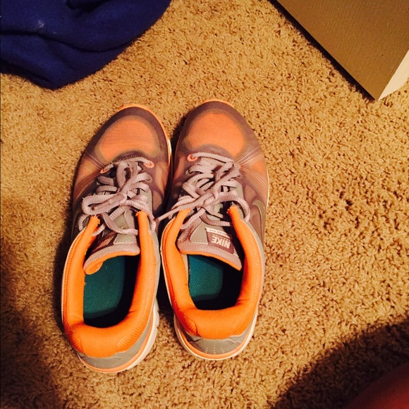 Orange/Grey Nike Flex