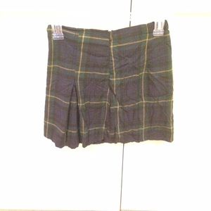 Plaid brandy skirt