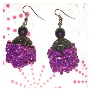 African hand made earrings