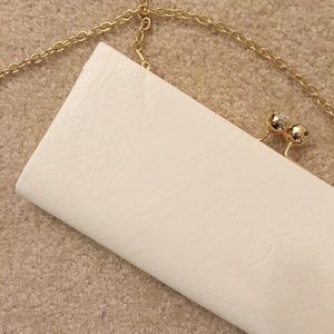 ALDO White Clutch