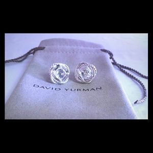 David Yurman infinity earrings