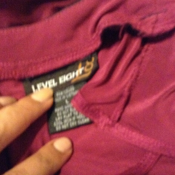 Wine and Black Satin Dress 🍷🍷 - Picture 3 of 3