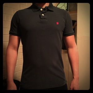 Men's Black polo