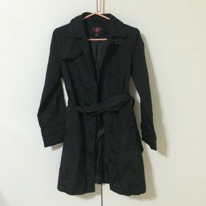 NEW Nordstrom Black Trench Coat