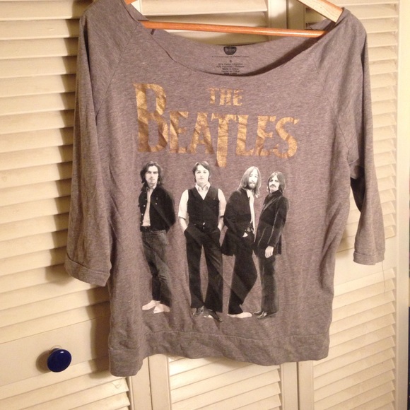 The Beatles wide neck shirt