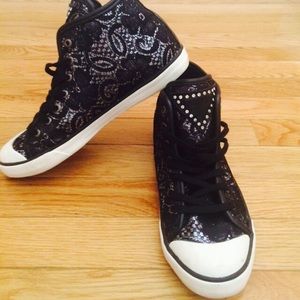 Guess Barely Worn Hi-Tops