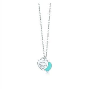 Return to Tiffany double heart tag NO TRADES