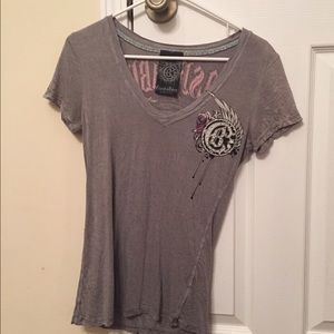 Crash and Burn buckle tee