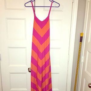 Gap Chervron Maxi Dress