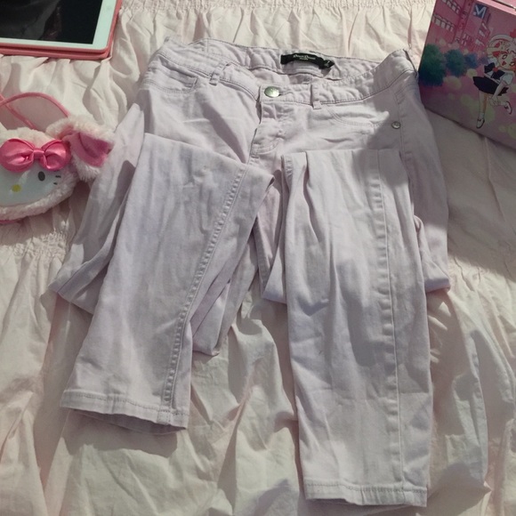 Pale Lavender Skinny jeans - Picture 1 of 4
