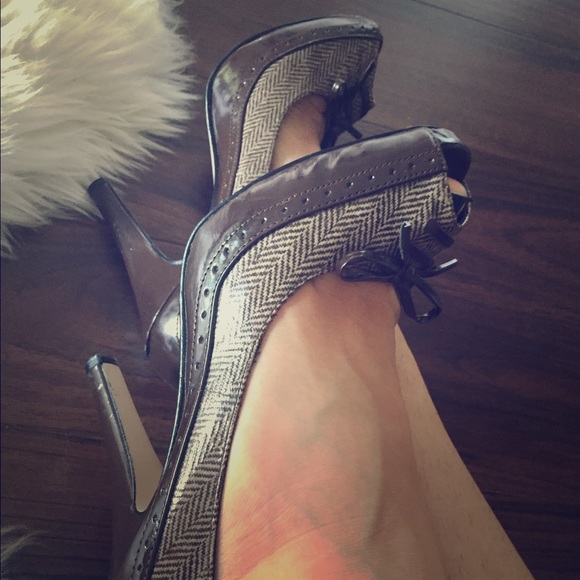 Dollhouse Shoes - Dollhouse Brown Peep Toes