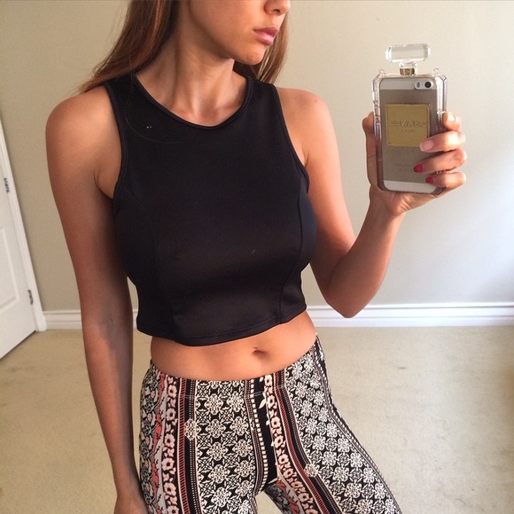 • SOLD • Printed Flared Pants M/L - Picture 4 of 4