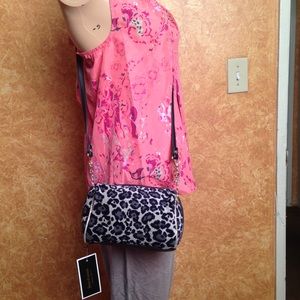NWT Juicy Couture Leopard Cross Body Bag