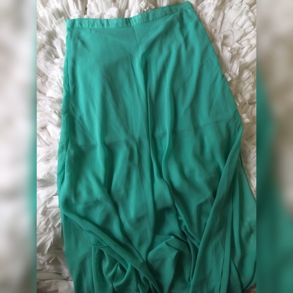 Tiffany Blue Long/Maxi Sheer Skirt 🎀