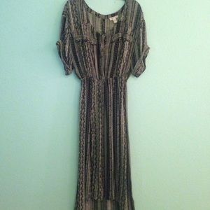 Silence + noise maxi dress with slits