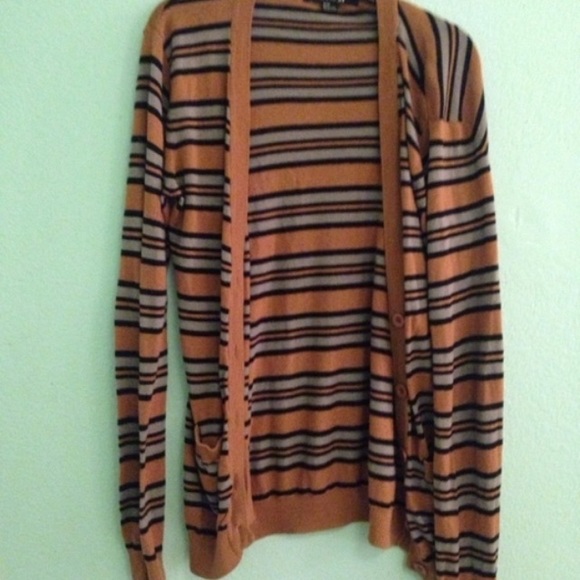 multi colored cardigan