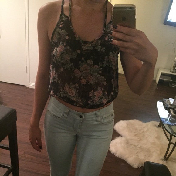 Floral Chiffon Blouse - Picture 2 of 4