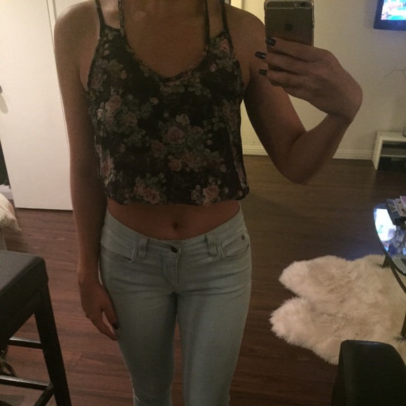 Floral Chiffon Blouse - Picture 3 of 4