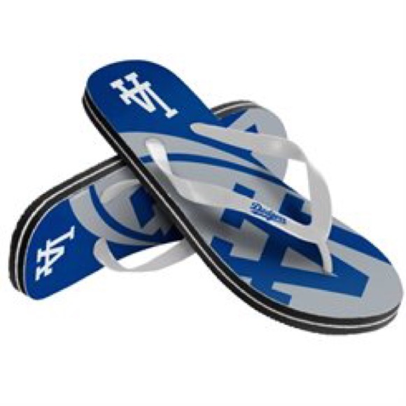 MEN'S DODGERS FLIP FLOPS